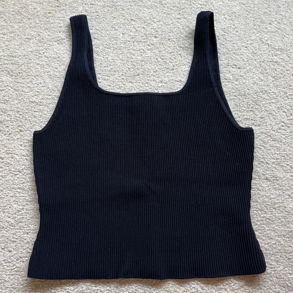 Babaton Sculpt Knit Squareneck Tank